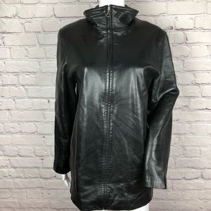 Ellen Tracy Genuine Soft Leather Jacket